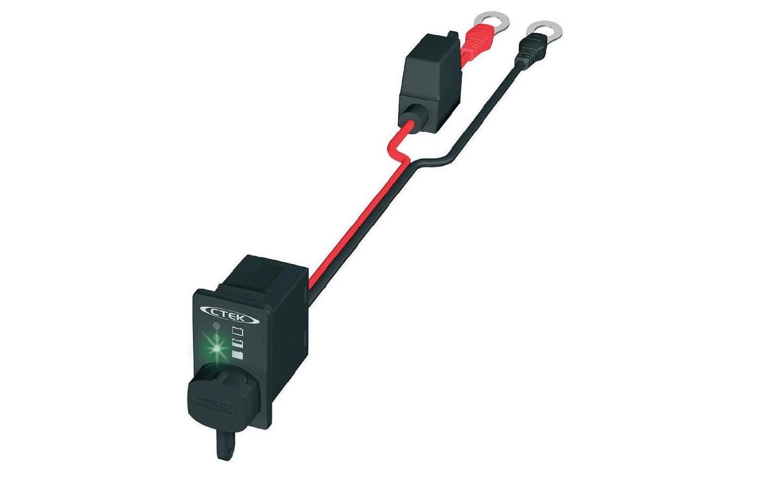 CTEK M8 1.5m Schwarz, Rot
