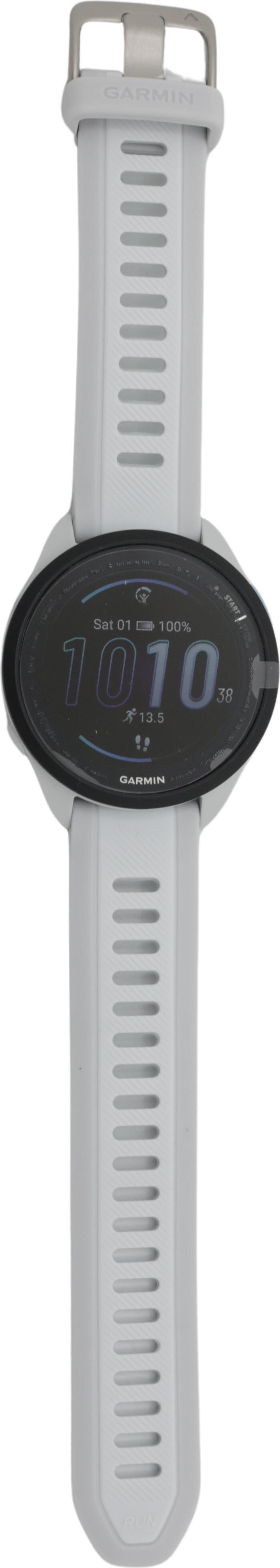 Garmin Forerunner 165 Music GPS Smartwatch 1,2" AMOLED 4 GB Nebelgrau/Whitestone