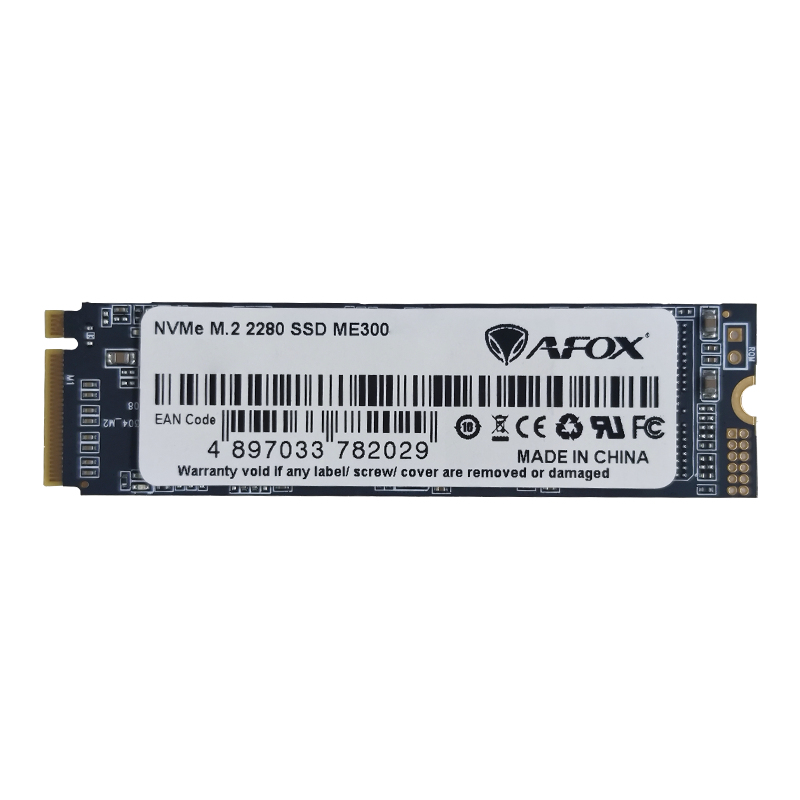 AFOX ME300-256GN Interne SSD M.2 256 GB PCIe 3.0 NVMe 3D NAND