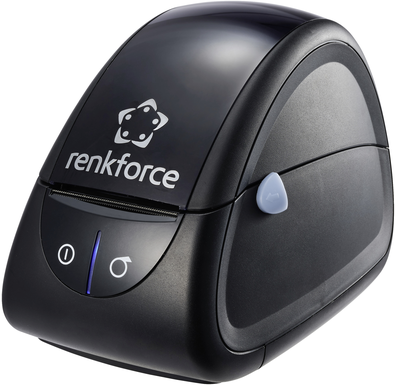 Renkforce RF-TLP-01 Etiketten-Drucker Thermodirekt 203 x 203 dpi Etikettenbreite (max.): 62 mm USB, RS-232 (RF-5469248)