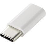 Renkforce RF-4472308 Kabelschnittstellen-/Gender-Adapter USB Type C USB Micro B Weiß (RF-4472308)