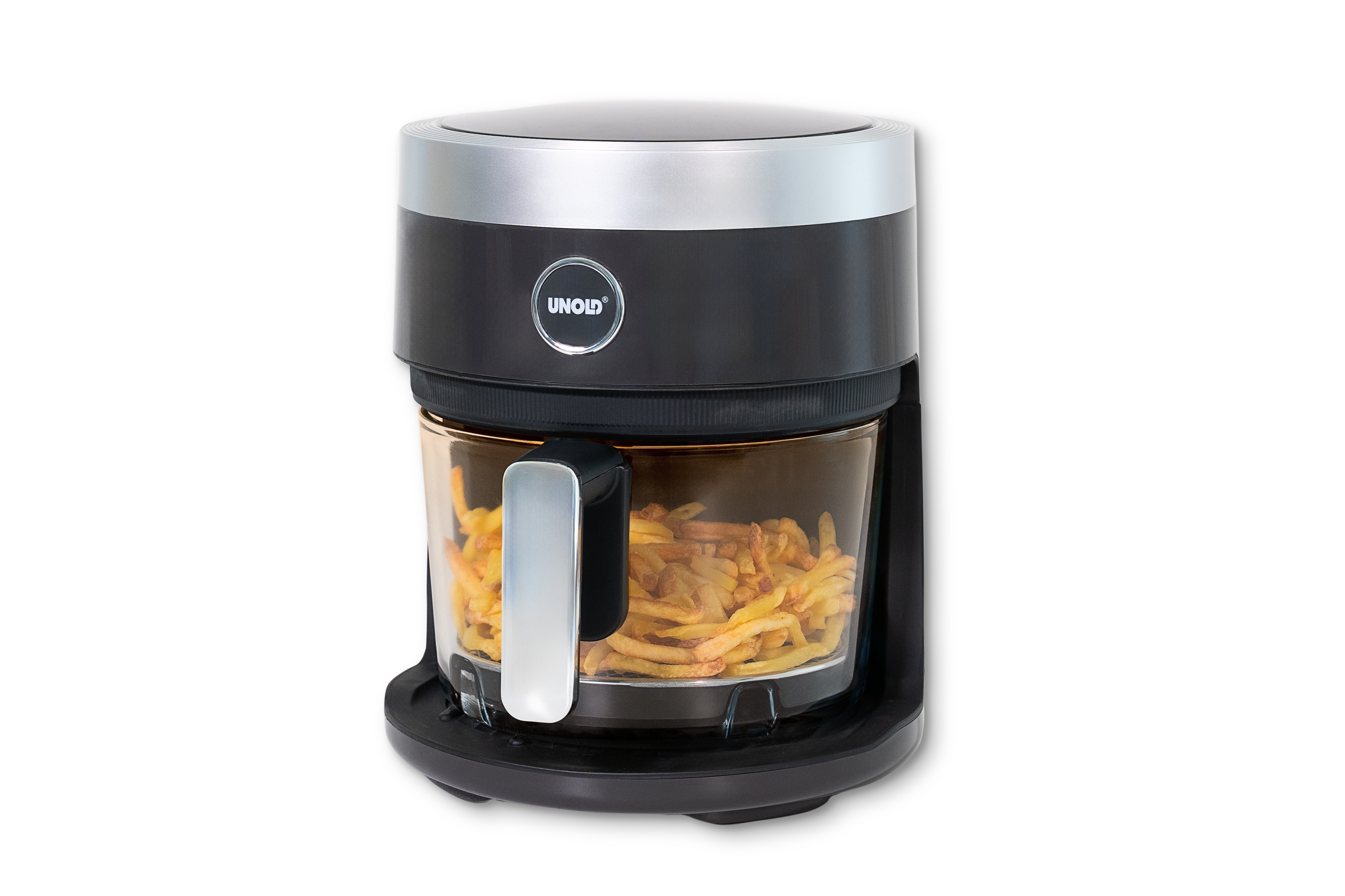 UNOLD Heißluftfritteuse GLAS 58695 3,5 l 1200 W Schwarz