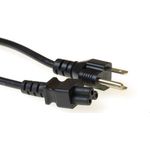 ACT AK5076 Stromkabel Schwarz 1,8 m Netzstecker Typ A C5-Koppler (AK5076)
