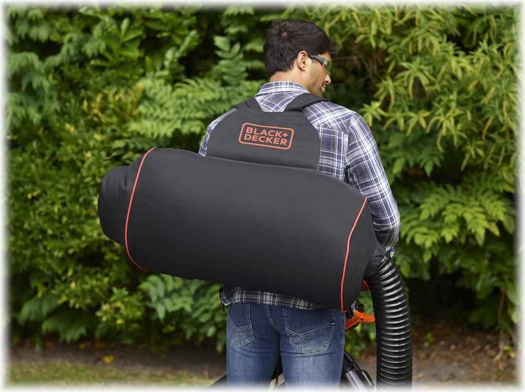 BLACK+DECKER BEBLV300-QS 3-in-1 Gartensauger 3000 W Schwarz
