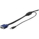 StarTech.com 15ft / 4.6m USB KVM Cable for Rackmount Consoles (RKCONSUV15)