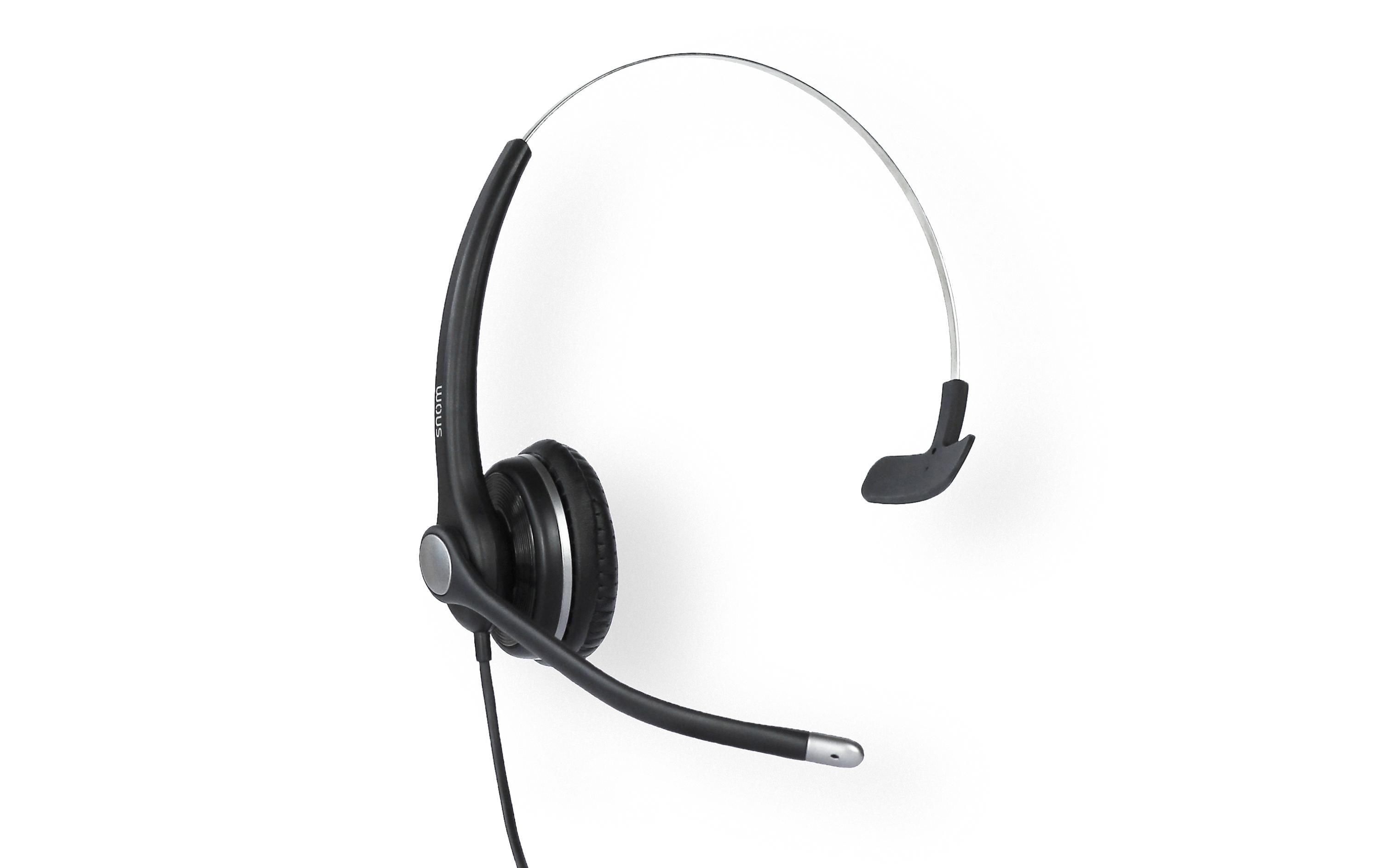 Snom A100M Mono On-Ear Headset Schwarz