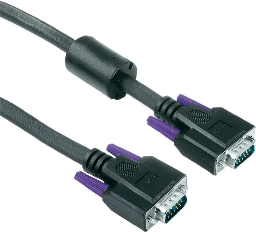 Hama VGA-Kabel HD-15 (VGA) (M) zu HD-15 (VGA) (M) (41955)