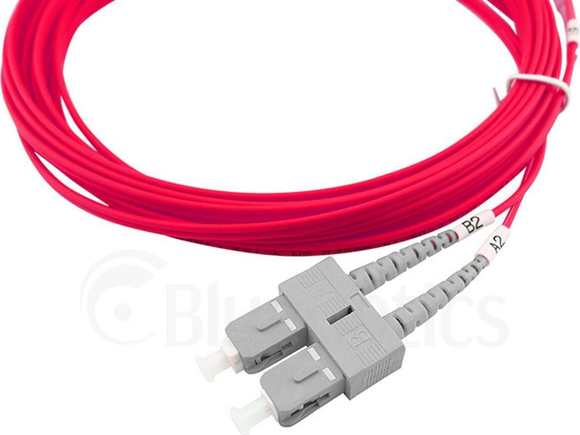 BlueOptics SFP3233FU5MK Glasfaserkabel 5 m SC ST OM4 Türkis - Violett (SFP3233FU5MK)