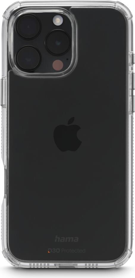 Hama Handyhülle Extreme Protect für Apple iPhone 16 Pro Max, durchsichtig (00136864)