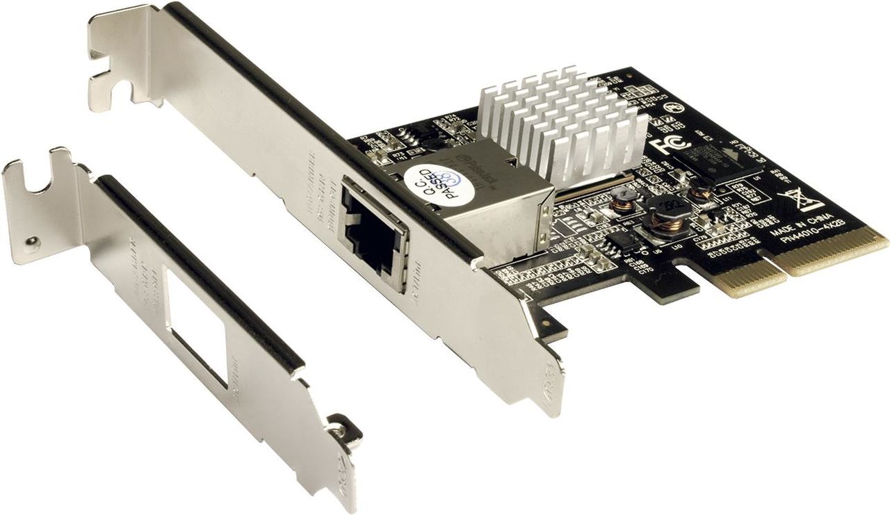Exsys EX-6061-2 PCIe Netzwerkadapter 10 Gbps Low-Profile