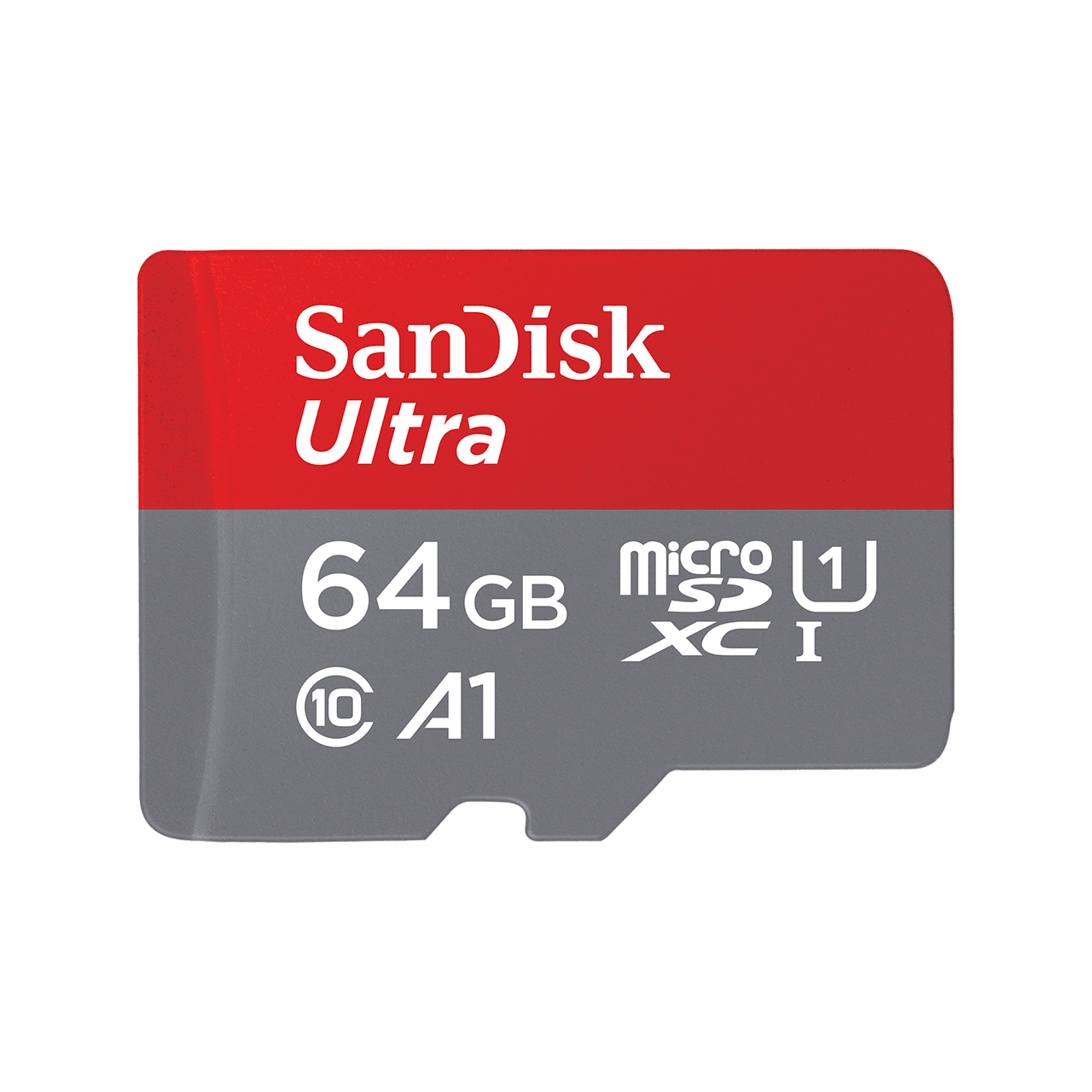 SanDisk Ultra microSD Speicherkarte 64 GB MicroSDXC UHS-I Klasse 10 (SDSQUA4-064G-GN6TA)