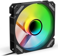 Sharkoon Shark Mirror RGB PWM Reverse schwarz 120 mm - 500 rpm (4044951042463)