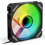 Sharkoon Shark Mirror RGB PWM Reverse schwarz 120 mm - 500 rpm (4044951042463)