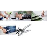 Rapid Revolver-Lochzange RP03, aus Metall, silber stanzt Löcher von 2 (5001724)