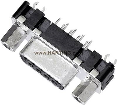 Harting D-SUB Buchsenleiste 180 ° Polzahl: 15 Löten 09 66 251 6512 1 St. (09 66 251 6512)