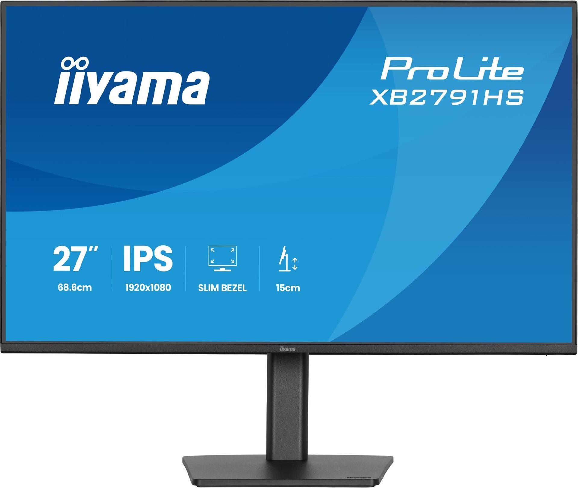 Iiyama ProLite XB2791HS-B1 27" Full HD IPS 120 Hz Schwarz