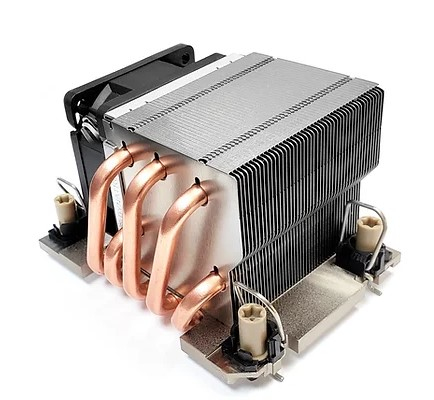 Dynatron N11 2U Prozessor-Luftkühler für Intel LGA4189-4/-5 PWM bis 270W TDP 60 mm Silber