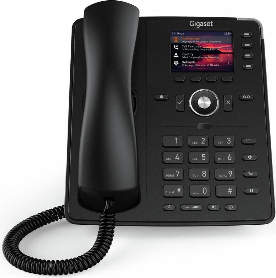 Gigaset P710 IP pro Tischtelefon 7.1 cm 2.8 Zoll TFT-Farbdisplay Freisprechen (S30853-H4101-R101)