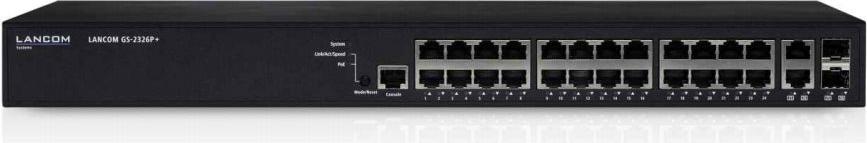 Lancom GS-2326P+ Managed Layer-2-Switch - 26 Port, 24x PoE+, 52 GBit/s (61481) (geöffnet)