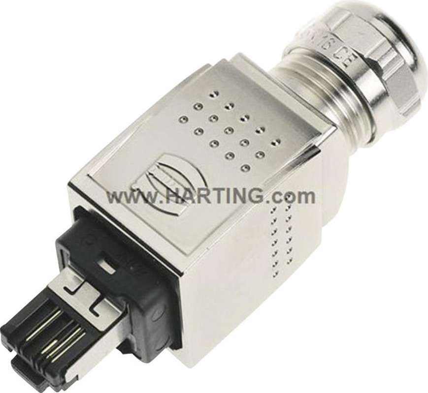 Harting Han® PushPull RJ45-Steckverbinder Stecker, gerade Pole: 4 09 35 226 0401 09 35 226 0401 1 St. (09 35 226 0401)