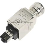 Harting Han® PushPull RJ45-Steckverbinder Stecker, gerade Pole: 4 09 35 226 0401 09 35 226 0401 1 St. (09 35 226 0401)