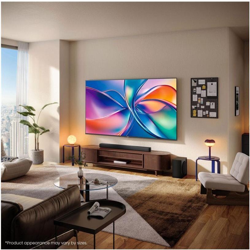 Hisense E7Q Series 50E77Q 50" QLED-Fernseher 4K UHD Schwarz
