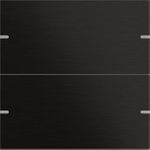 Gira Wippenset 2f Tastsens.4 TS4 Alum.Schwarz 5022126 (5022126)