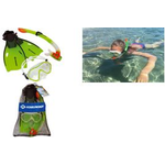 SCHILDKRÖT Junior Schnorchel-Set "Bermuda", Größe: 27-32 Schnorchel: Mundstück aus Silikon, verstellbarer Schnorchel - 1 Stück (940001)