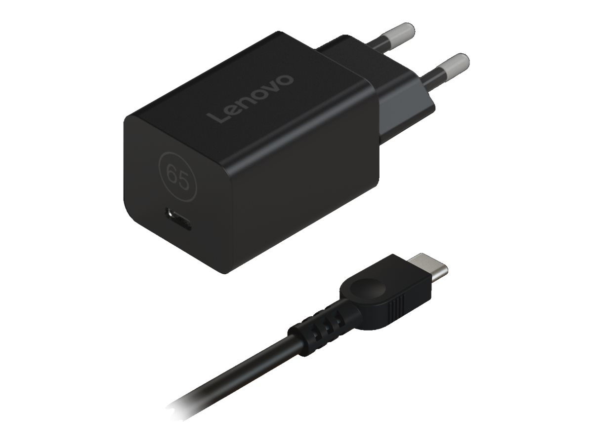 Lenovo Nano GaN Netzteil 65W USB-C Schwarz