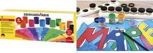 EBERHARD FABER Malfertige Deckfarbe EFA Color, 13er Set malfertig ohne Wasserzusatz, untereinander gut mischbar, - 1 Stück (575613)