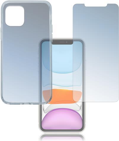 4smarts 360° Protection Set Handy-Schutzhülle 17 cm (6.7" ) Cover Transparent (493105)