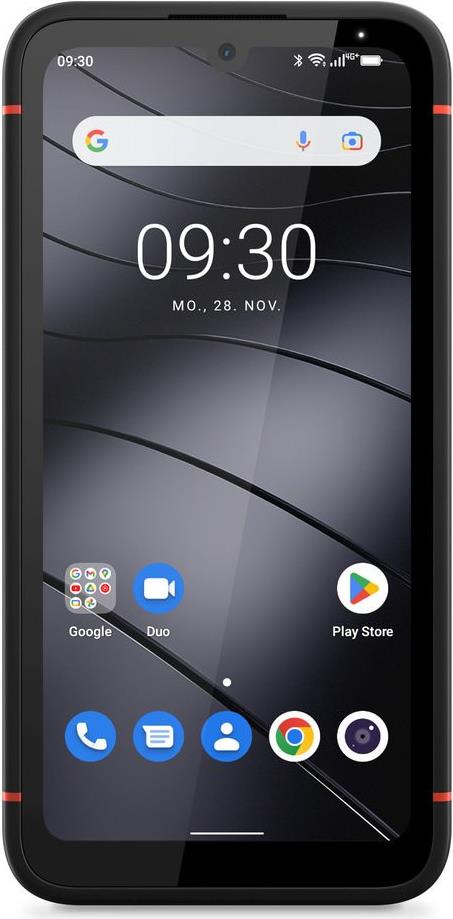 GIGASET GX4 PRO Black Android 12 15,4 cm 6.1"  HD+ Display 16 MP Frontkamera Wechselakku IP68 MIL-STD-810H Militärstandard NFC (S30853-H1532-R111)