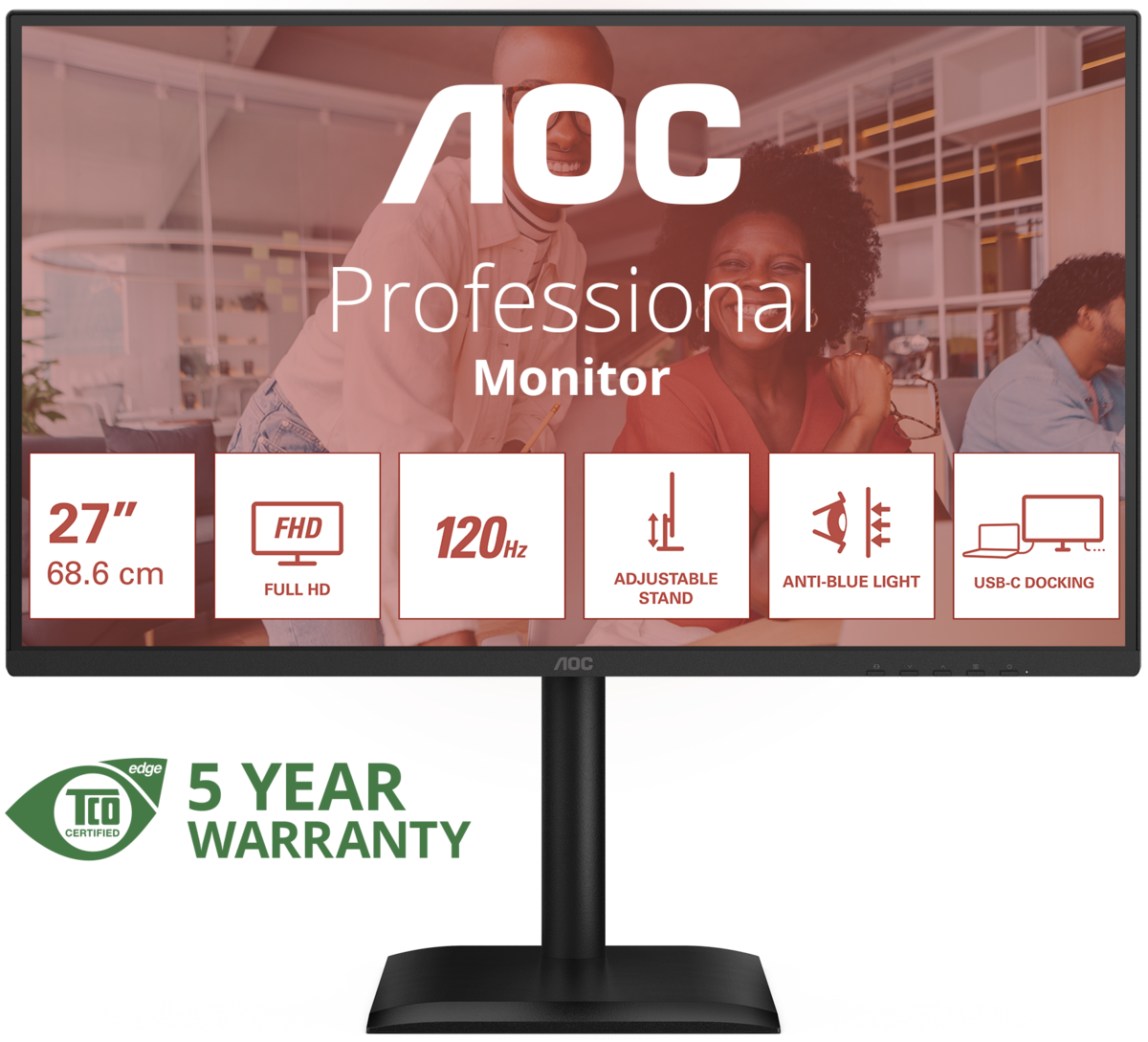 AOC 27E4CV LED-Monitor (27E4CV)