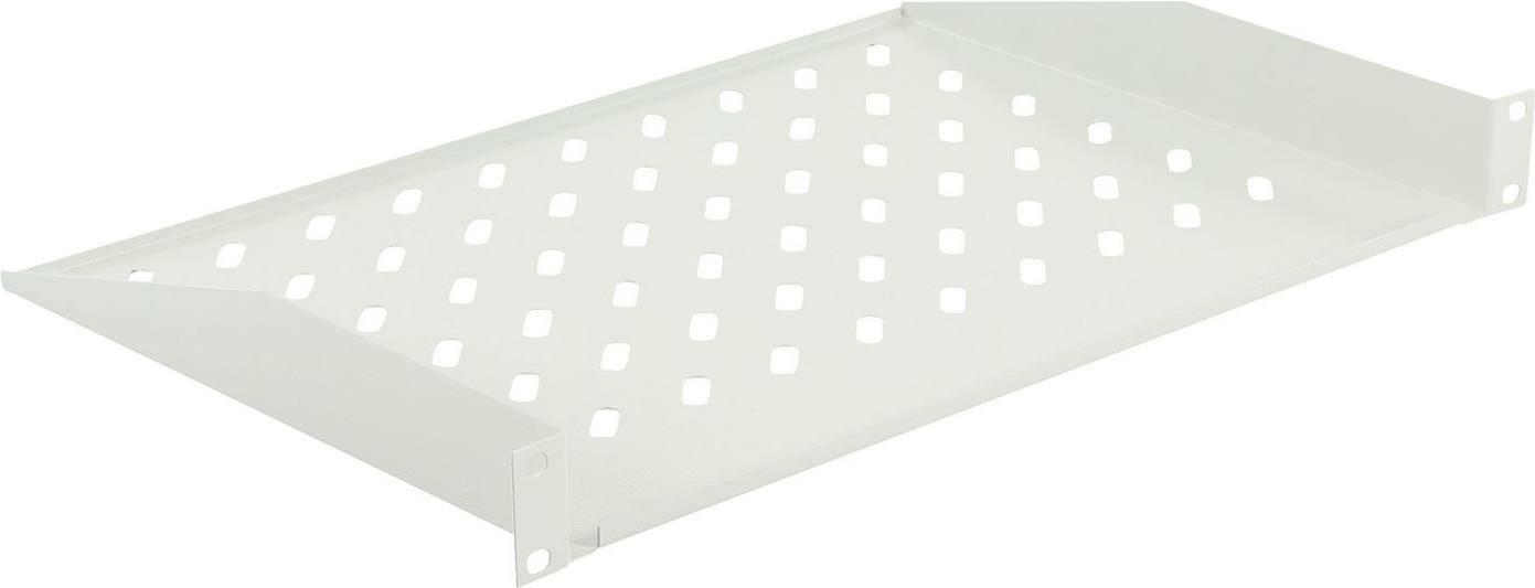 Lanview 1U 19" D=300mm RACK MOUNT SHELF WHITE - Rackbefestigung (RAS203WH)