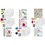 HEYDA 3D Dinosaurier Malset farbsortiert, 1 St. (204870766)