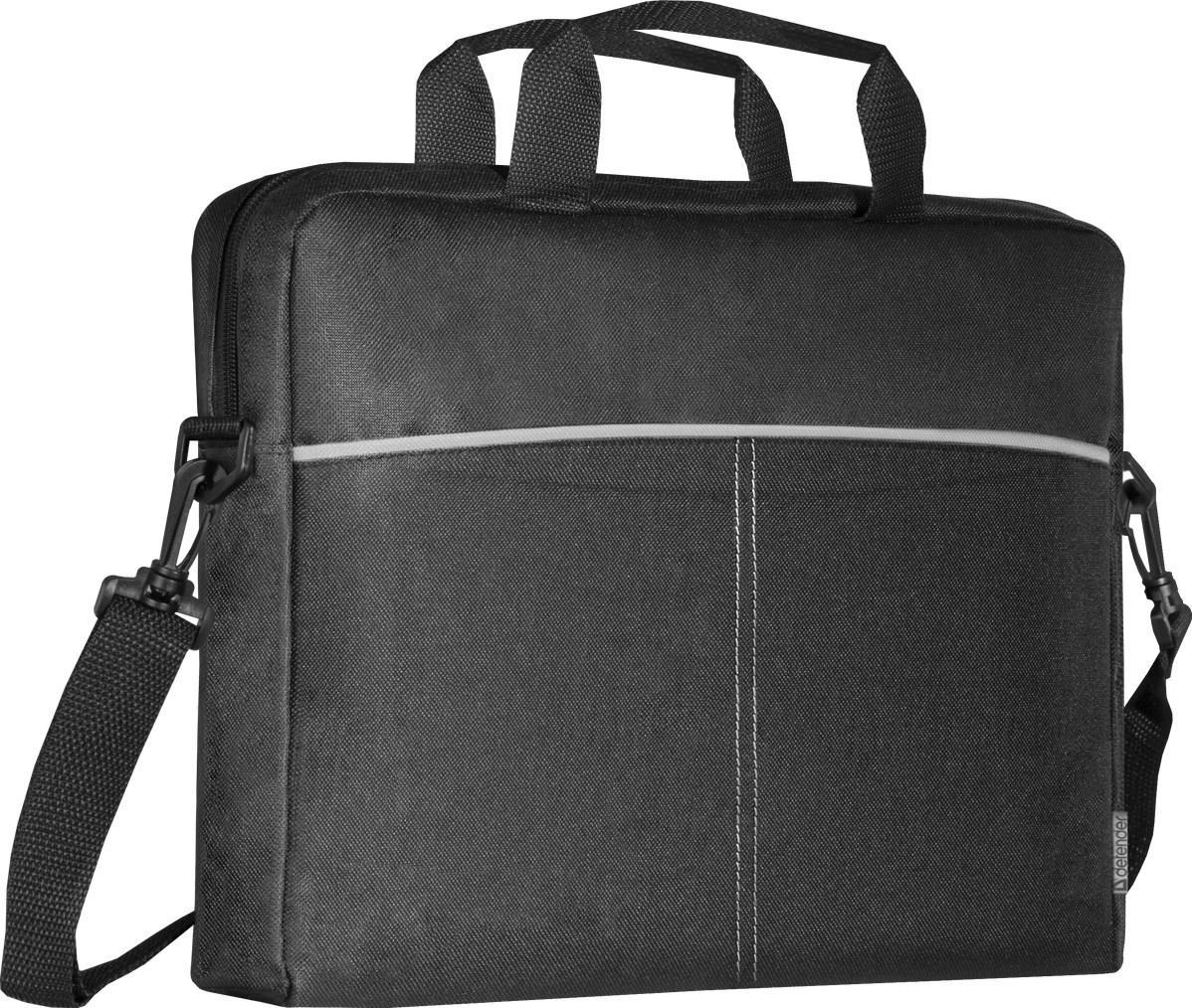 Defender Lite laptoptasche 39,6 cm (15.6") Schwarz - Grau (26086)