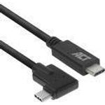 ACT AC7406 USB Kabel 1 m USB 3.2 Gen 1 (3.1 Gen 1) USB C Schwarz (AC7406)
