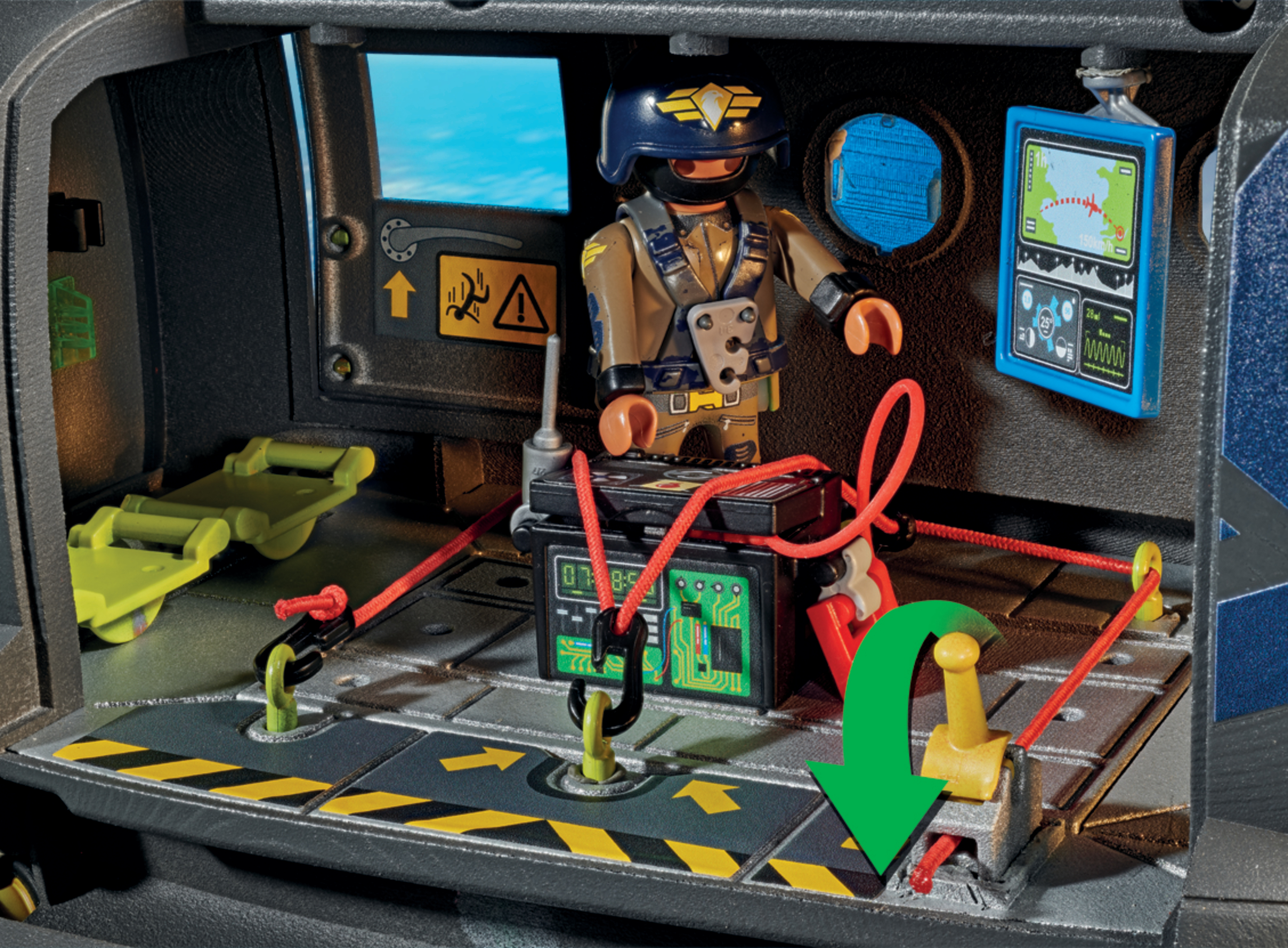 Playmobil City Action SWAT-Rettungsflugzeug 71149 Mehrfarbig
