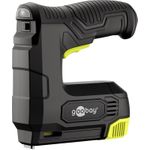 Goobay 2in1 Elektrotacker-Set mit Akku - 2.000 Tackernadeln und 500 (77819)