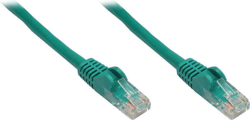 Patchkabel, Cat. 6, U/UTP, grün, 7m, Good Connections® (806U-070G)