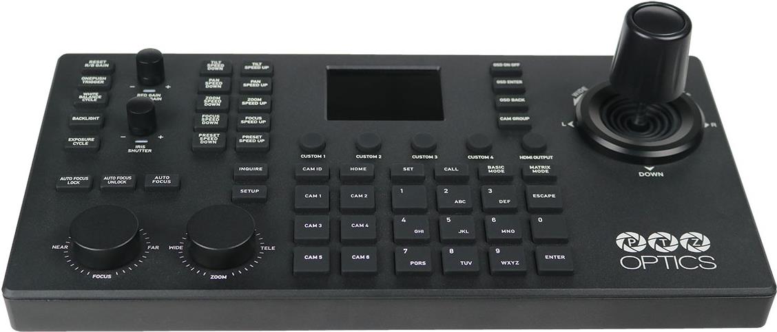 PTZOptics SuperJoy Schwarz (PT-SUPERJOY-G1)