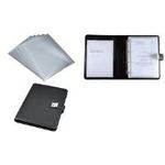 Alassio Ersatzeinlagen für Dokumentenmappe, DIN A4 aus PP, passend für Artikel 5317688 und 5317689, transparent (1002-1)