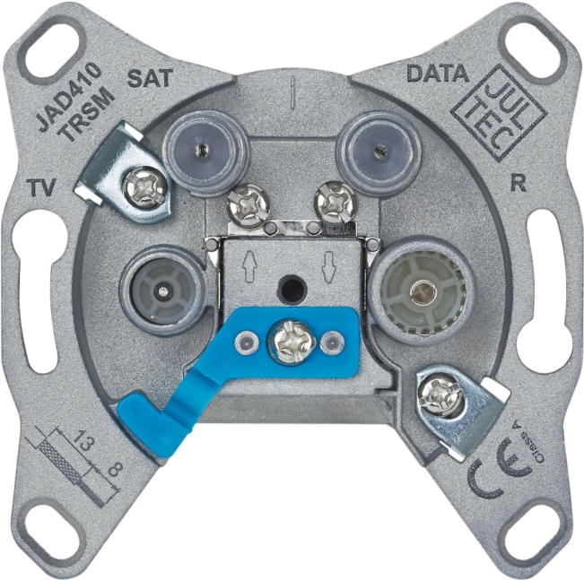 Jultec Diodenentkopp. 4-LochJAD410TRSMSteckdose 65/862/950MHz 10dB (JAD410TRSM)
