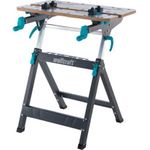 Wolfcraft 6871000 Spann- und Maschinentisch MASTER 750 ERGO 13.2 kg Schwarz, Silber (6871000)