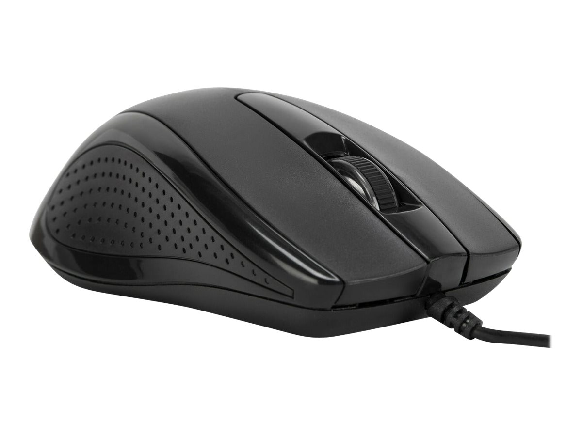 Targus Full-Size Maus Beidhändig USB Typ-A Optisch 1000 DPI Schwarz