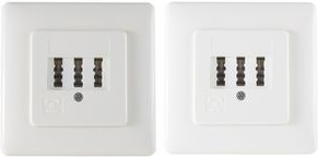 shiverpeaks BS74041W Steckdose Weiß (BS74041W)