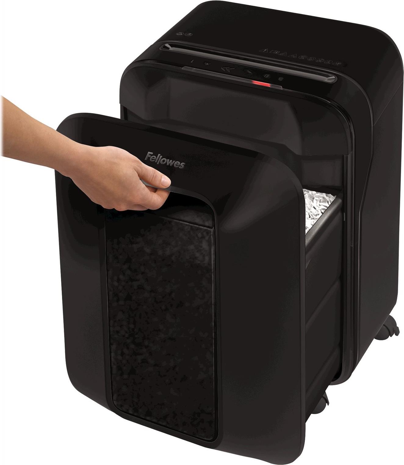 Fellowes Powershred LX200 Aktenvernichter Mini-Cut 12 Blätter Schwarz