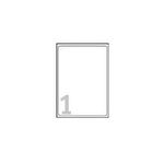 Avery Etiketten durchsichtig (L7567-25)