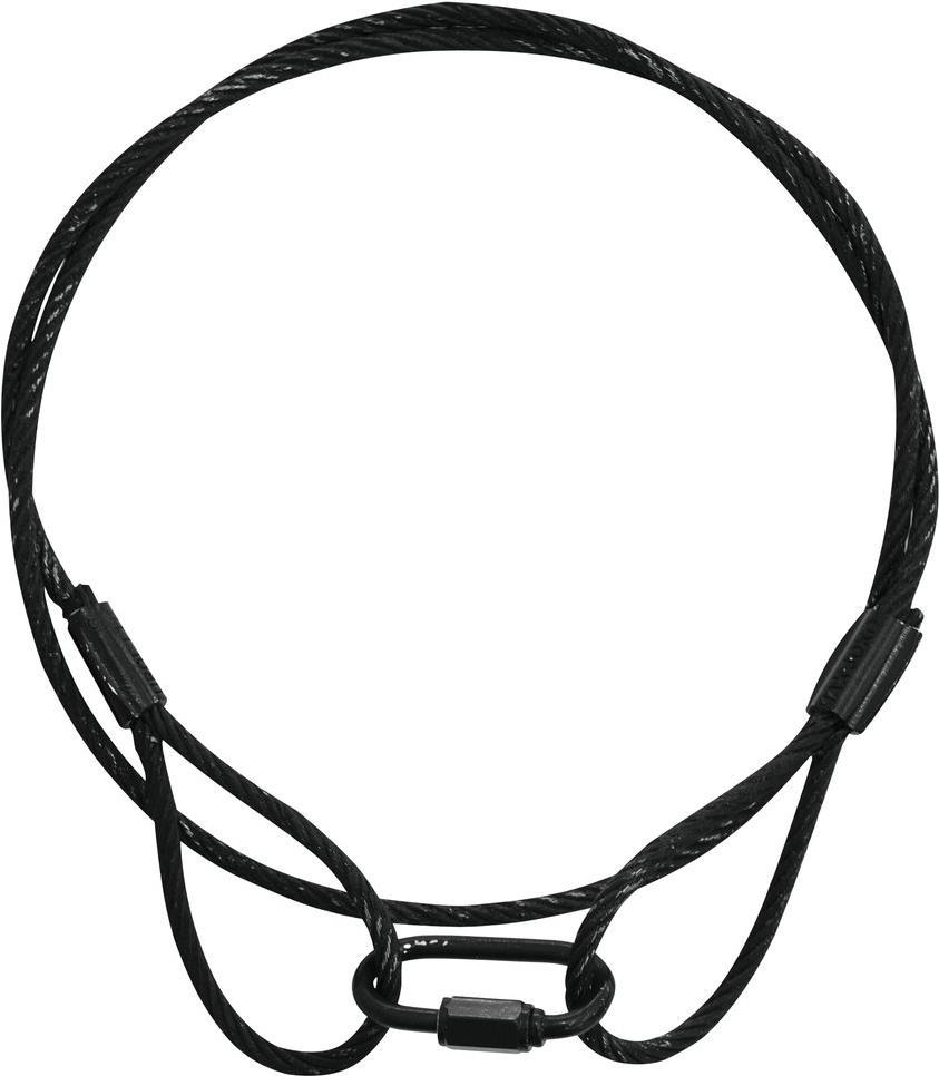 EUROLITE Stahlseil (SC) 900x4mm schwarz (58010437)