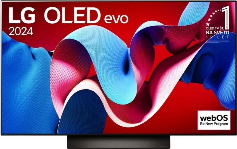 LG OLED48C41LA Fernseher 121,9 cm (48") 4K Ultra HD Smart-TV WLAN Schwarz [Energieklasse G] (OLED48C41LA)